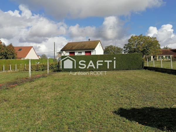 Maison élevé sur sous-sol.