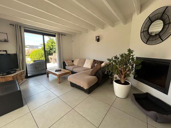 Fréthun maison type longère semi plain pied, garage, jardin 