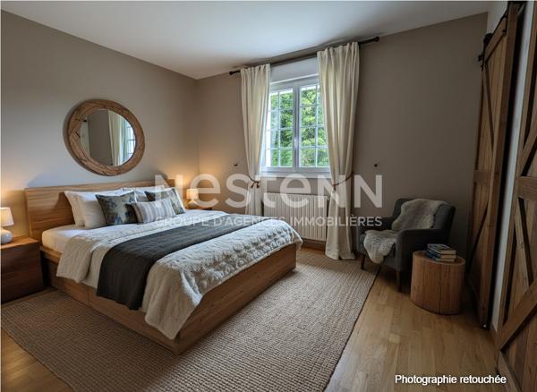 Maison à Questembert - Terrain de 3,2 ha sans vis-à-vis - 98 m² - 3 chambres