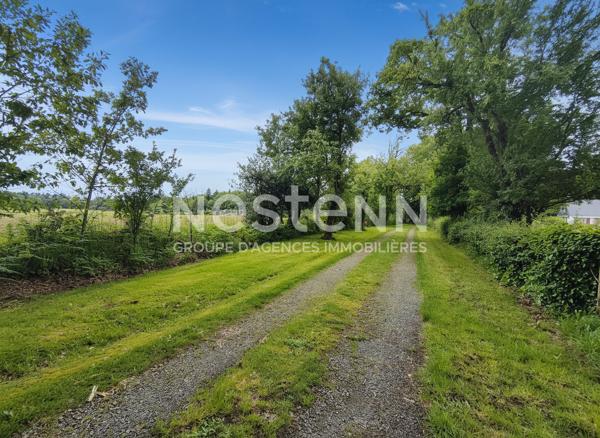 Maison à Questembert - Terrain de 3,2 ha sans vis-à-vis - 98 m² - 3 chambres