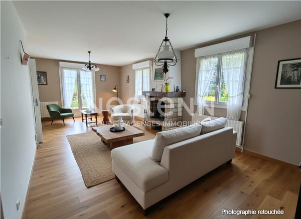 Maison à Questembert - Terrain de 3,2 ha sans vis-à-vis - 98 m² - 3 chambres