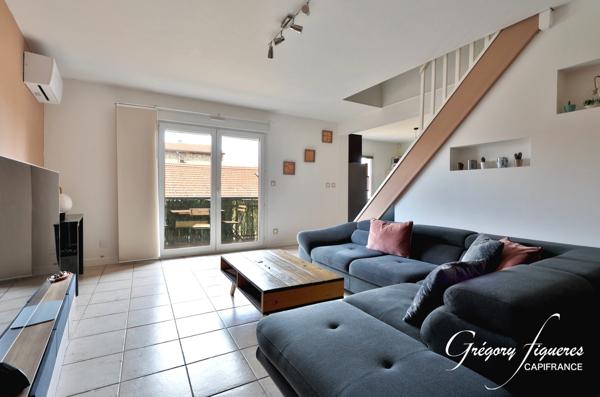 À vendre – Beau duplex 3 pièces de 78,19 m² au dernier étage, avec balcon, garage et place de parking privative