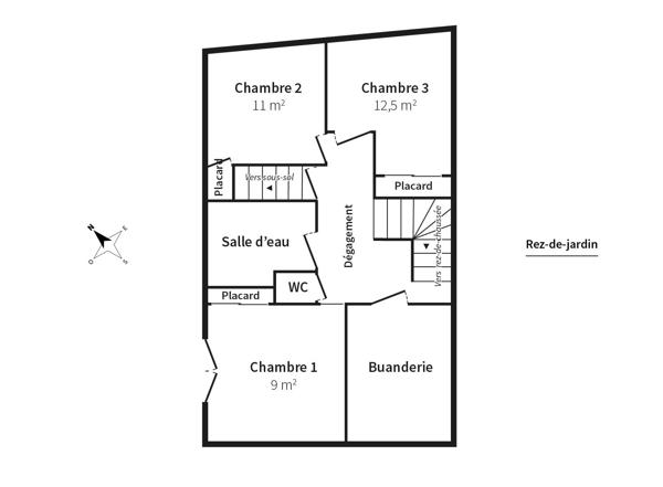 Maison
         4 pièces
        - 94 m² 175 000 € *