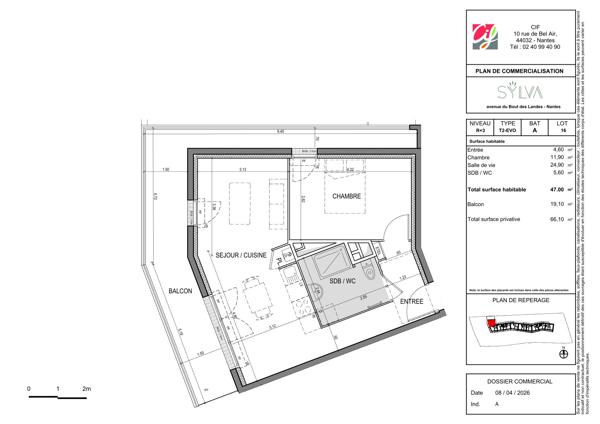 Appartement T2