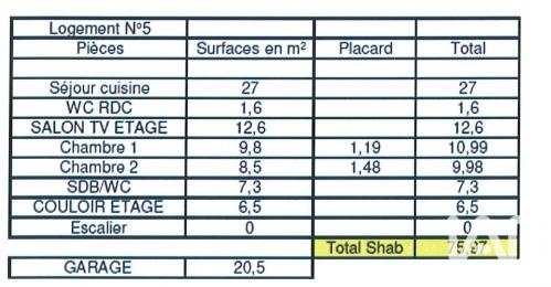Location maison 4 pièces 75,97 m² Générac