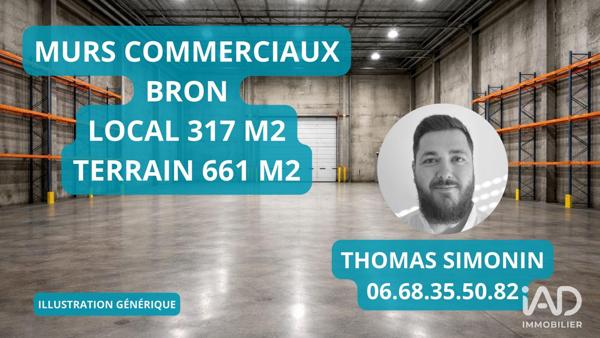Murs commerciaux  à vendre 317 m² Bron