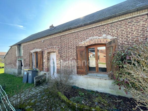 Maison à vendre PLAIN PIED 4 pièces proche de CHAUNY (02)