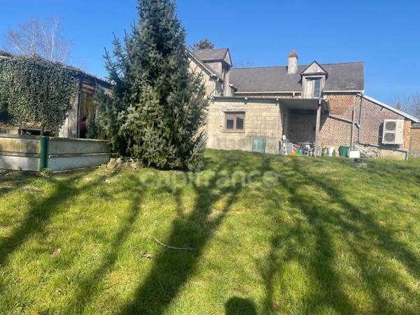 Maison à vendre PLAIN PIED 4 pièces proche de CHAUNY (02)