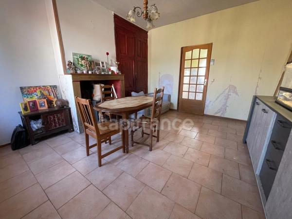 Maison à vendre PLAIN PIED 4 pièces proche de CHAUNY (02)