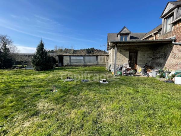 Maison à vendre PLAIN PIED 4 pièces proche de CHAUNY (02)