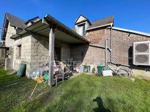 Maison à vendre PLAIN PIED 4 pièces proche de CHAUNY (02)
