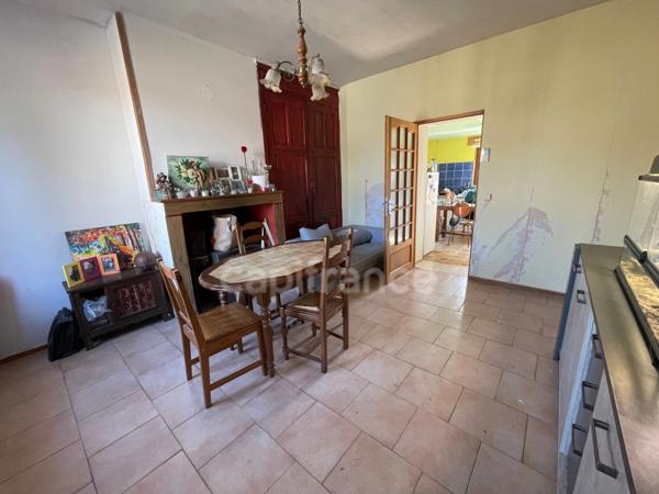 Maison à vendre PLAIN PIED 4 pièces proche de CHAUNY (02)