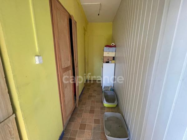 Maison à vendre PLAIN PIED 4 pièces proche de CHAUNY (02)