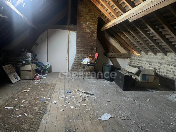 Maison à vendre PLAIN PIED 4 pièces proche de CHAUNY (02)