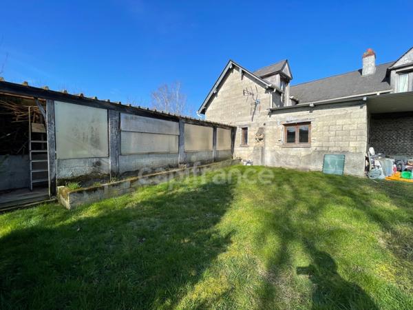Maison à vendre PLAIN PIED 4 pièces proche de CHAUNY (02)