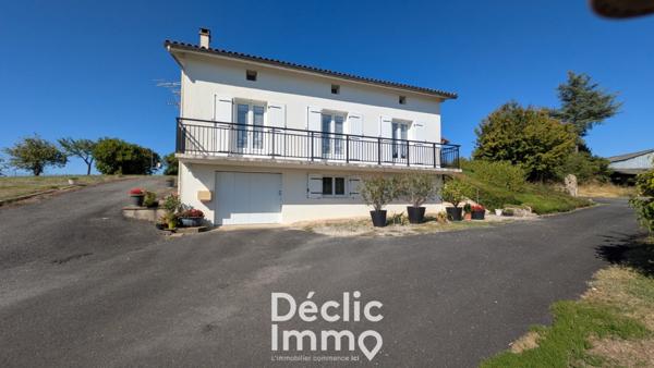Vente maison de campagne Villefagnan, 122m² 6 pièces 169 600€ Charente