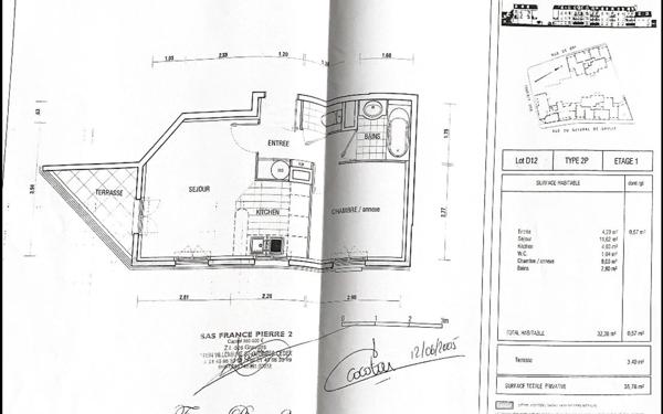 Appartement à louer    1 pièce •  Chennevières-sur-Marne