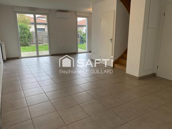 Maison T4 de 83 m2 mitoyenne à Mondonville