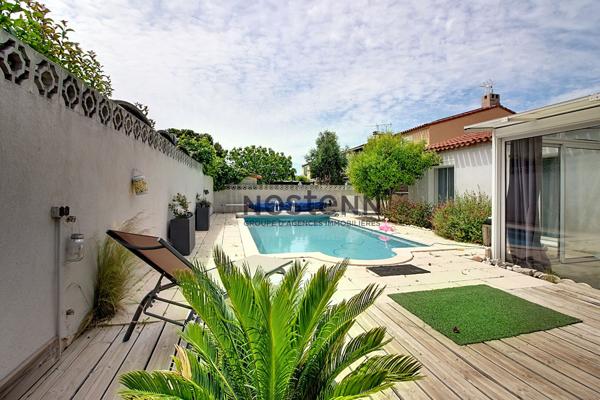 Magnifique maison T6 de plain-pied avec piscine situé Vitrolles proche rocher