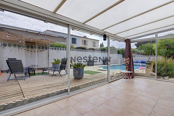 Magnifique maison T6 de plain-pied avec piscine situé Vitrolles proche rocher