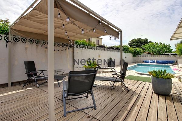 Magnifique maison T6 de plain-pied avec piscine situé Vitrolles proche rocher