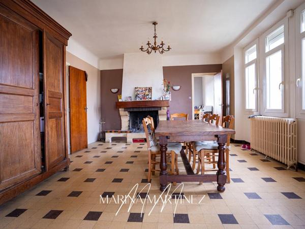 Maison familiale de 150m2 sur vaste terrain à Bram