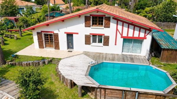 Maison familiale avec piscine au calme.