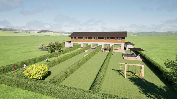 A 10 mn de THONON Villa T4 85 m² jardin 167 m² Calme et vue dégagée montagne ( 74200)