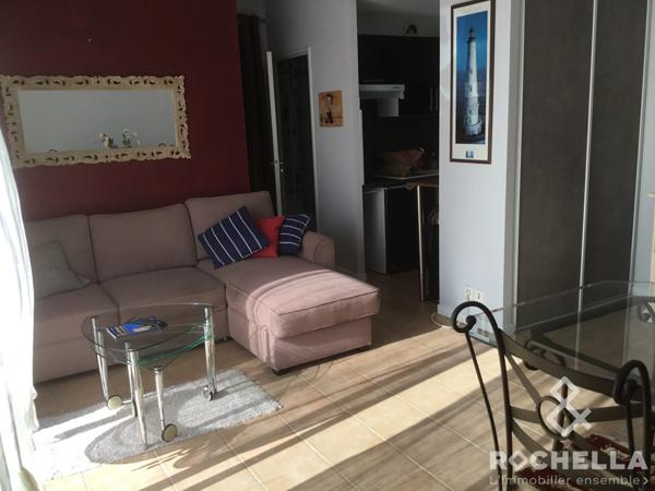 T2 avec balcon dans une résidence sécurisée