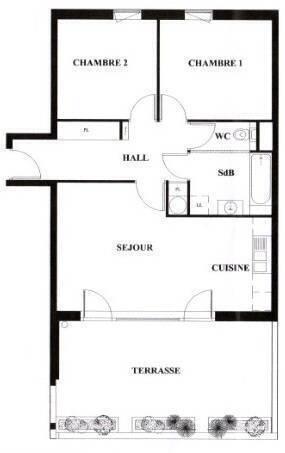Appartement 3 pièces                                        - 44470 Thouaré-sur-Loire Réf : 12237