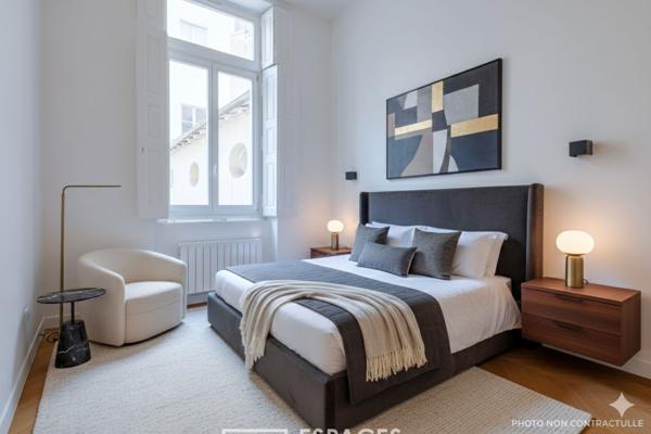 Appartement à la rénovation contemporaine quartier Ainay