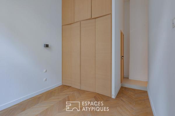 Appartement à la rénovation contemporaine quartier Ainay