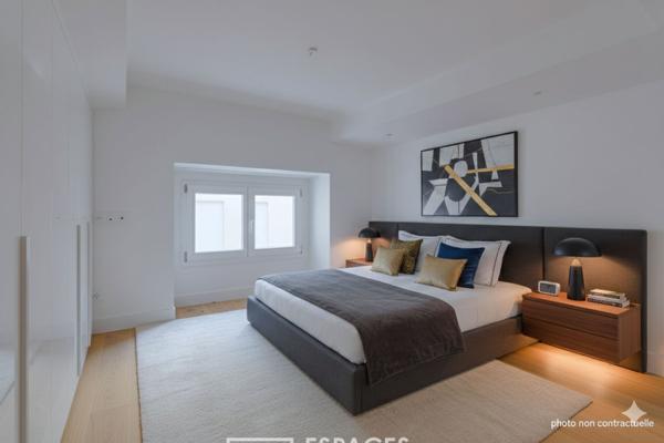 Appartement à la rénovation contemporaine quartier Ainay