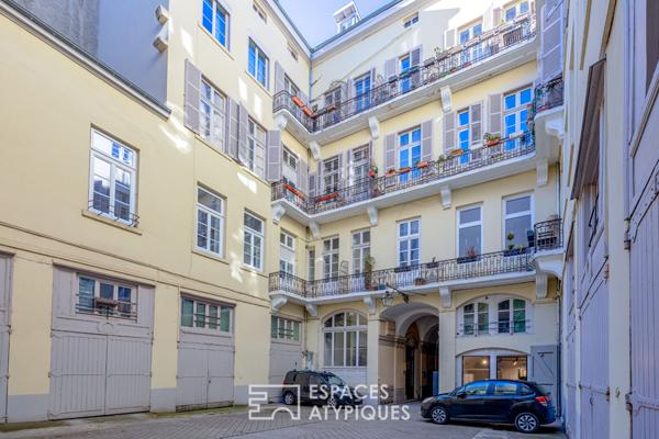 Appartement à la rénovation contemporaine quartier Ainay