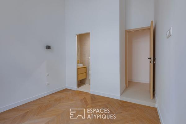 Appartement à la rénovation contemporaine quartier Ainay
