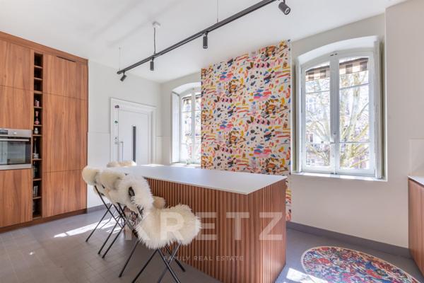 LYON 6 – DERNIER ÉTAGE – APPARTEMENT VUE PARC DE LA TÊTE D’OR