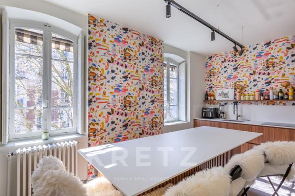 LYON 6 – DERNIER ÉTAGE – APPARTEMENT VUE PARC DE LA TÊTE D’OR