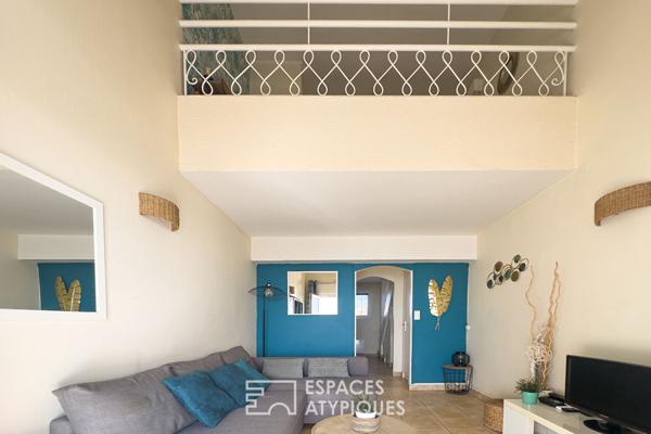 Appartement duplex avec balcon et vue mer panoramique