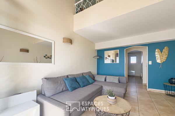 Appartement duplex avec balcon et vue mer panoramique