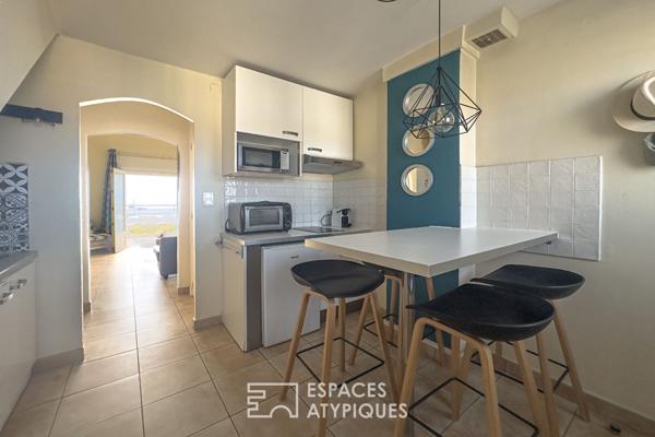 Appartement duplex avec balcon et vue mer panoramique