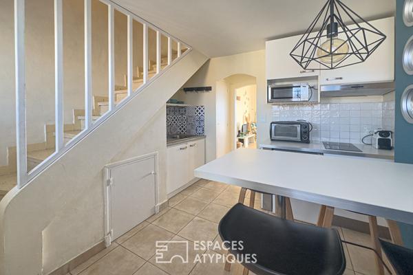 Appartement duplex avec balcon et vue mer panoramique