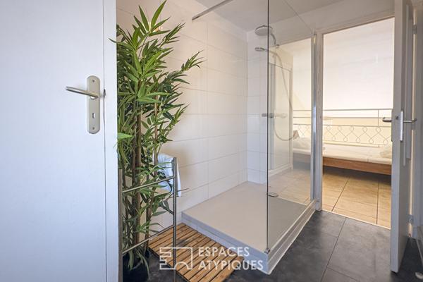 Appartement duplex avec balcon et vue mer panoramique