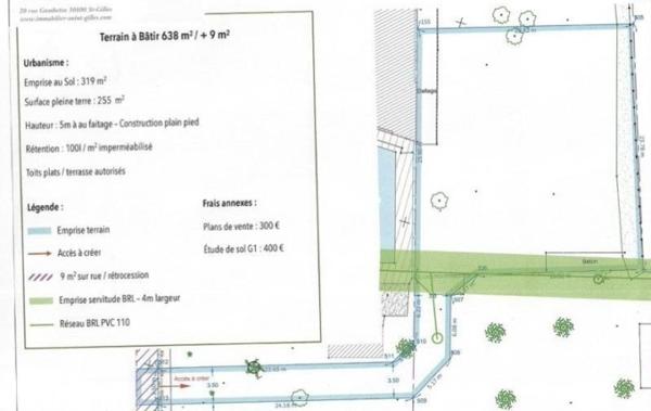 Vente Terrain A batir Generac