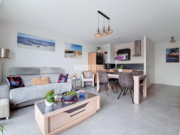RARE A LA VENTE - Appartement de standing récent avec balcon aperçu mer, garage et ascenseur à Trébeurden