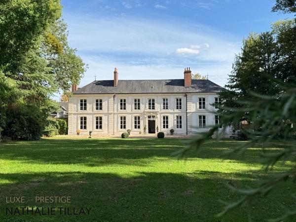 Maîson de Maître, proche Orléans, chateau, à  vendre, Orléans est, parc et dependances.