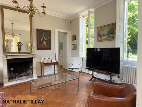 Maîson de Maître, proche Orléans, chateau, à  vendre, Orléans est, parc et dependances.