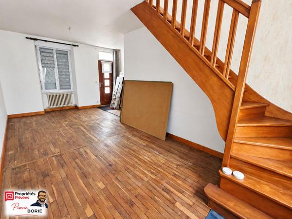 CHÂTEAUROUX - Maison 68 m² -  2 chambres et un bureau - Vie de plain-pied possible - Cour - Grande cave