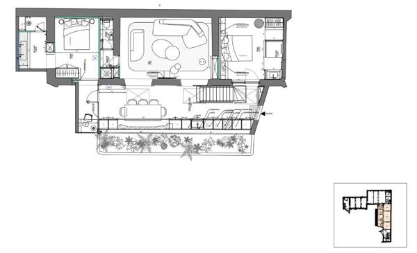 Place des Victoire - Appartement esprit loft avec verrière