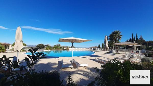 Appartement, 1 chambre, residence securisee, piscine, tennis, calme