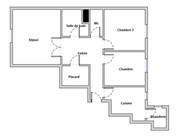 Appartement 3 pièces Pantin - Vendu loué - Parking & cave